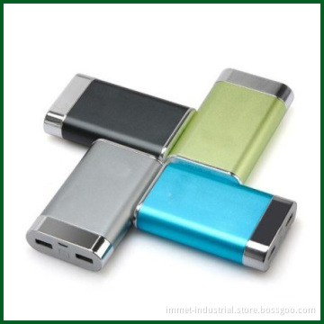 8000mAh Factory OEM Aluminium Portable Mobile Power Bank